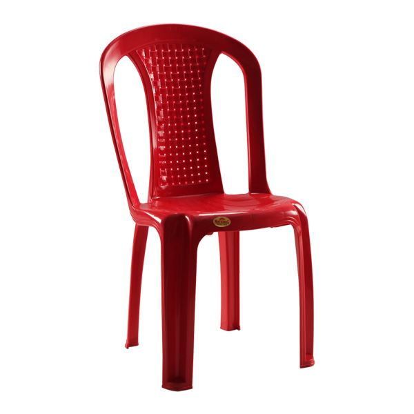 Alto Armless Chair Red